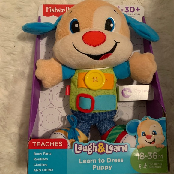 Toy Fisher Price Learn To Dress Puppy Fisher-Price® Laugh Learn
